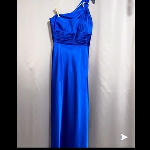 Elegant Sapphire blue dress
